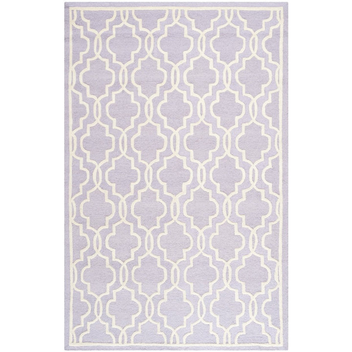 SAFAVIEH Cambridge CAM131C Lavender / Ivory Rug Image 10