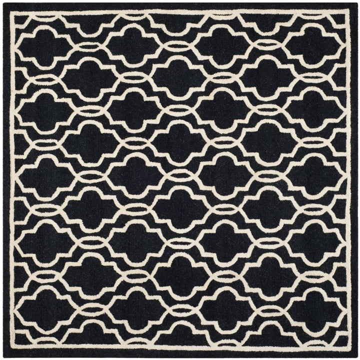 SAFAVIEH Cambridge CAM131E Handmade Black / Ivory Rug Image 6