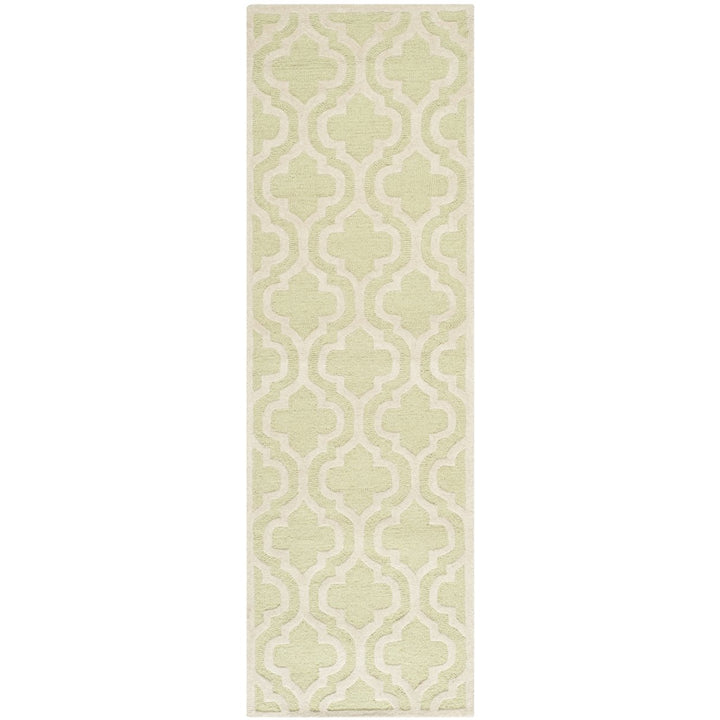 SAFAVIEH Cambridge CAM132B Light Green / Ivory Rug Image 5