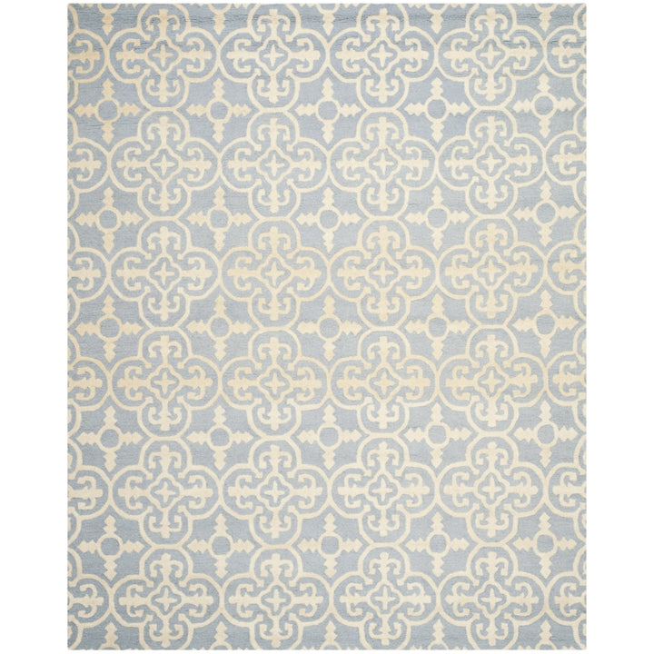 SAFAVIEH Cambridge CAM133A Light Blue / Ivory Rug Image 1