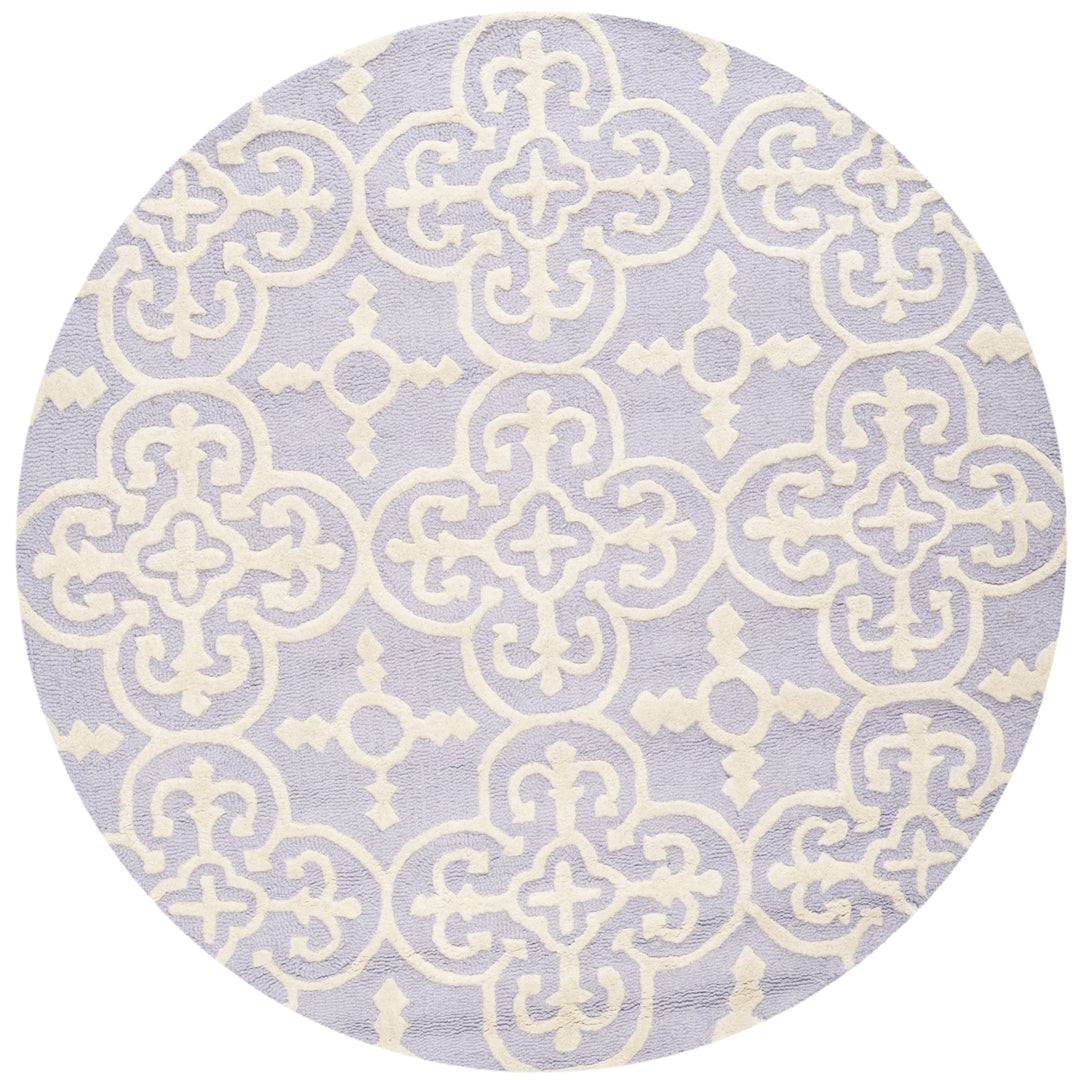 SAFAVIEH Cambridge CAM133C Lavender / Ivory Rug Image 4