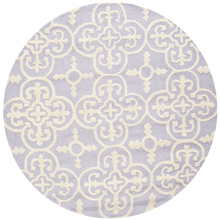 SAFAVIEH Cambridge CAM133C Lavender / Ivory Rug Image 4