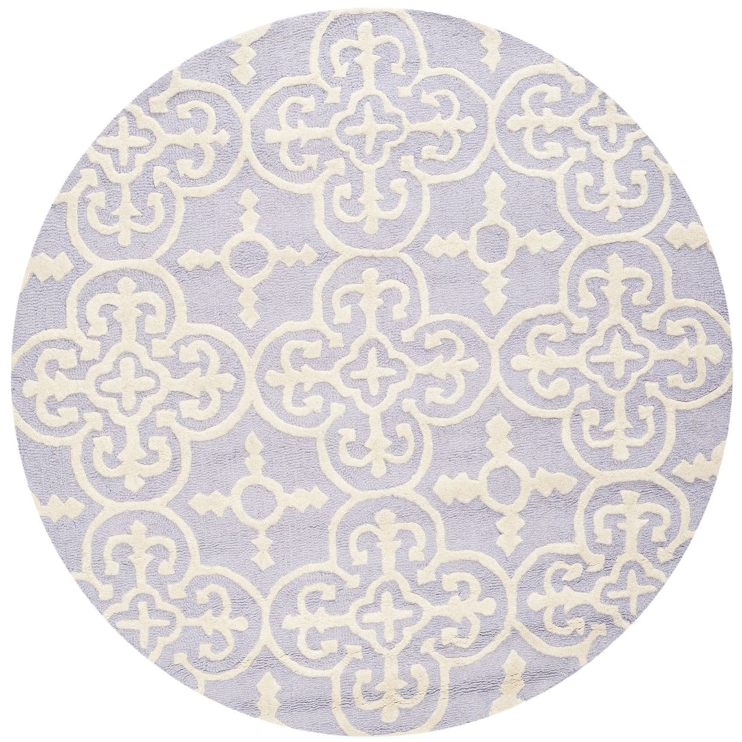 SAFAVIEH Cambridge CAM133C Lavender / Ivory Rug Image 1