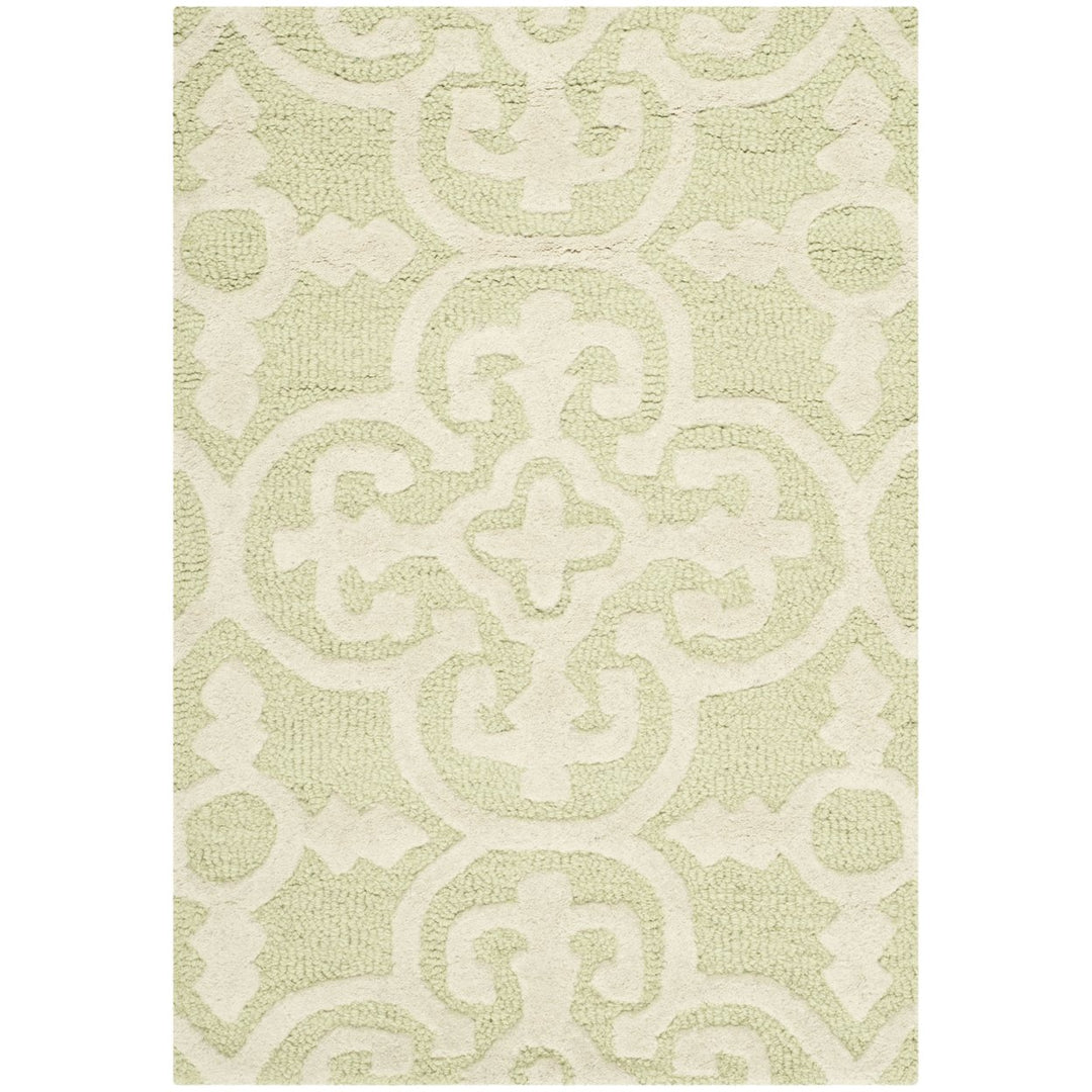 SAFAVIEH Cambridge CAM133B Light Green / Ivory Rug Image 1