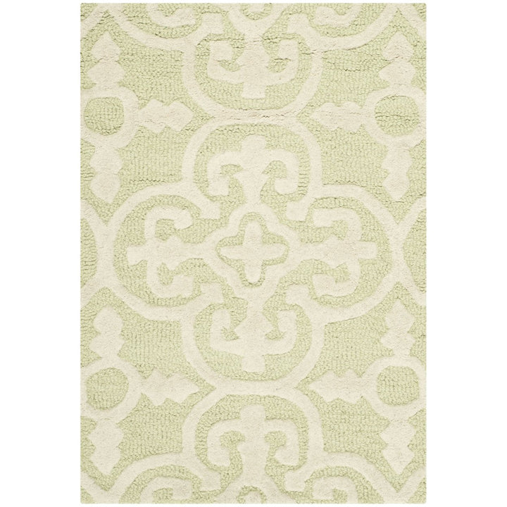 SAFAVIEH Cambridge CAM133B Light Green / Ivory Rug Image 1