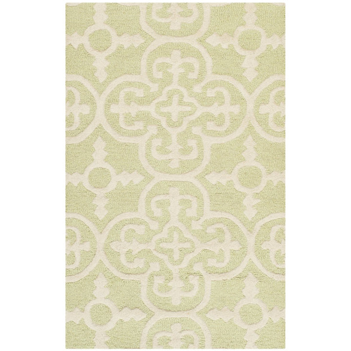 SAFAVIEH Cambridge CAM133B Light Green / Ivory Rug Image 1