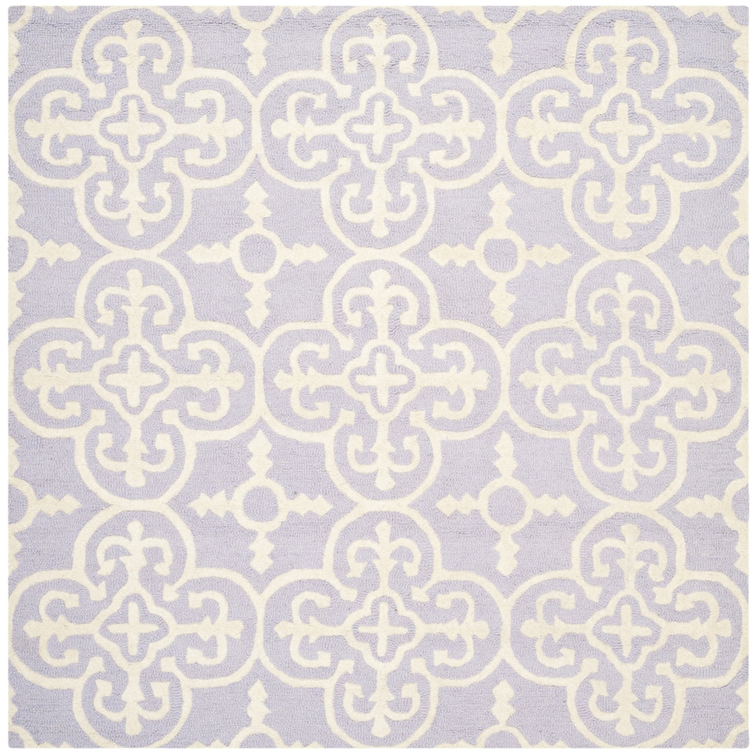 SAFAVIEH Cambridge CAM133C Lavender / Ivory Rug Image 6