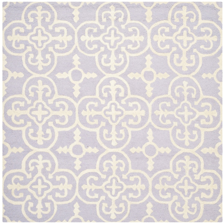 SAFAVIEH Cambridge CAM133C Lavender / Ivory Rug Image 6