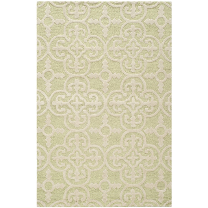 SAFAVIEH Cambridge CAM133B Light Green / Ivory Rug Image 10