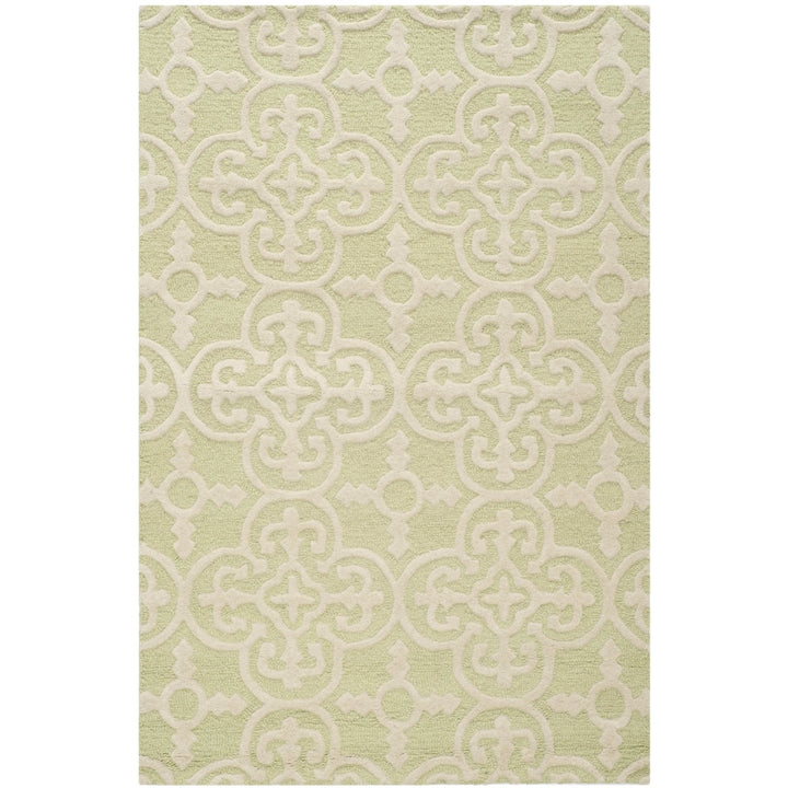 SAFAVIEH Cambridge CAM133B Light Green / Ivory Rug Image 1