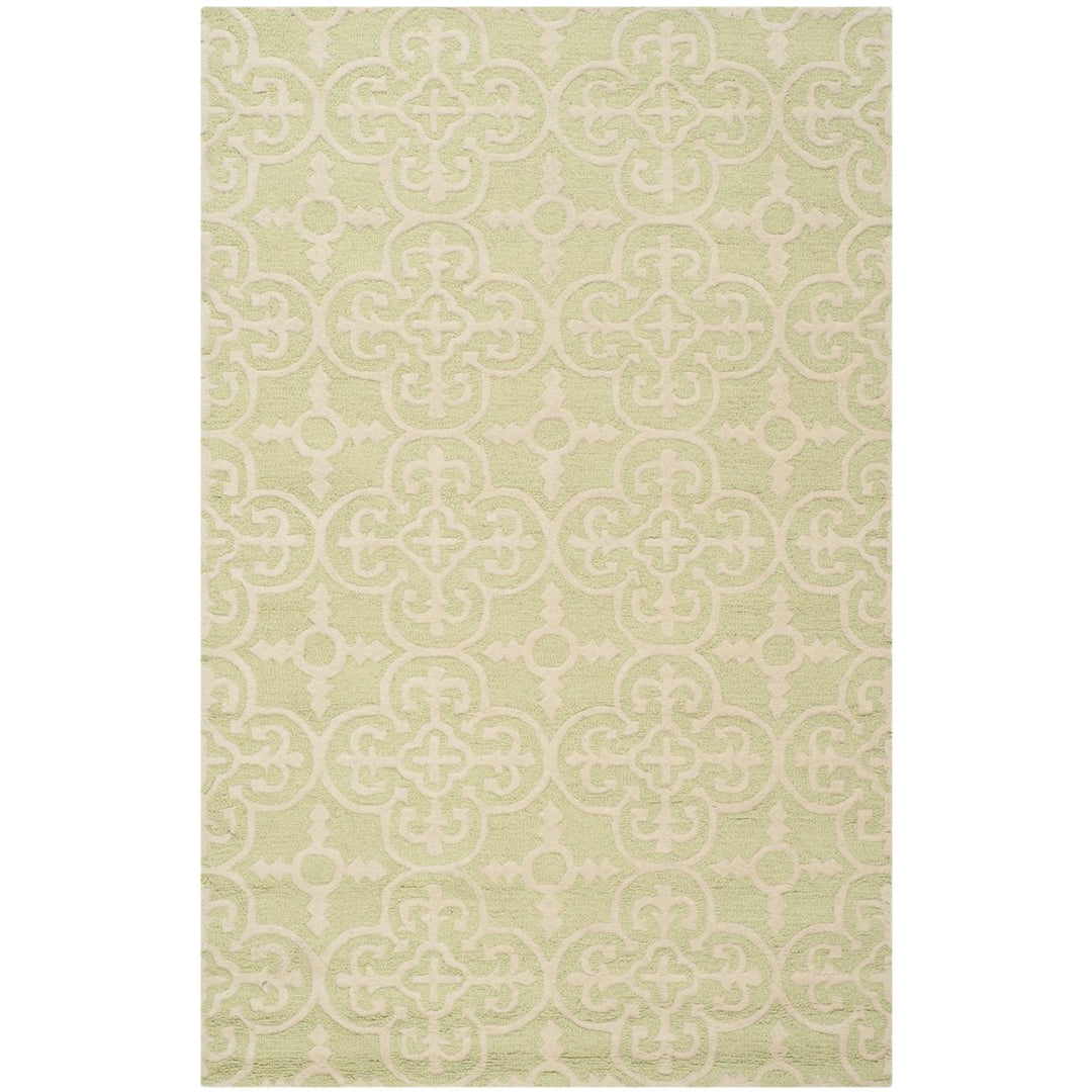 SAFAVIEH Cambridge CAM133B Light Green / Ivory Rug Image 1