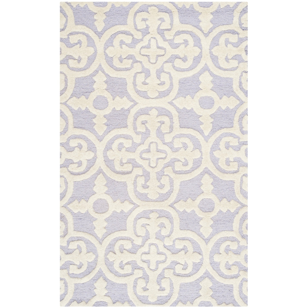 SAFAVIEH Cambridge CAM133C Lavender / Ivory Rug Image 8