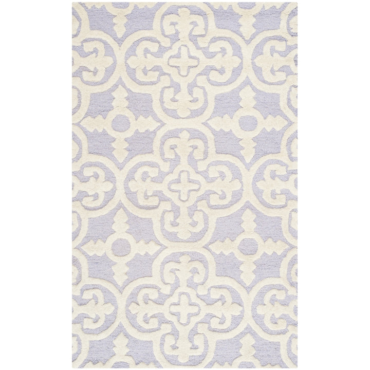 SAFAVIEH Cambridge CAM133C Lavender / Ivory Rug Image 8