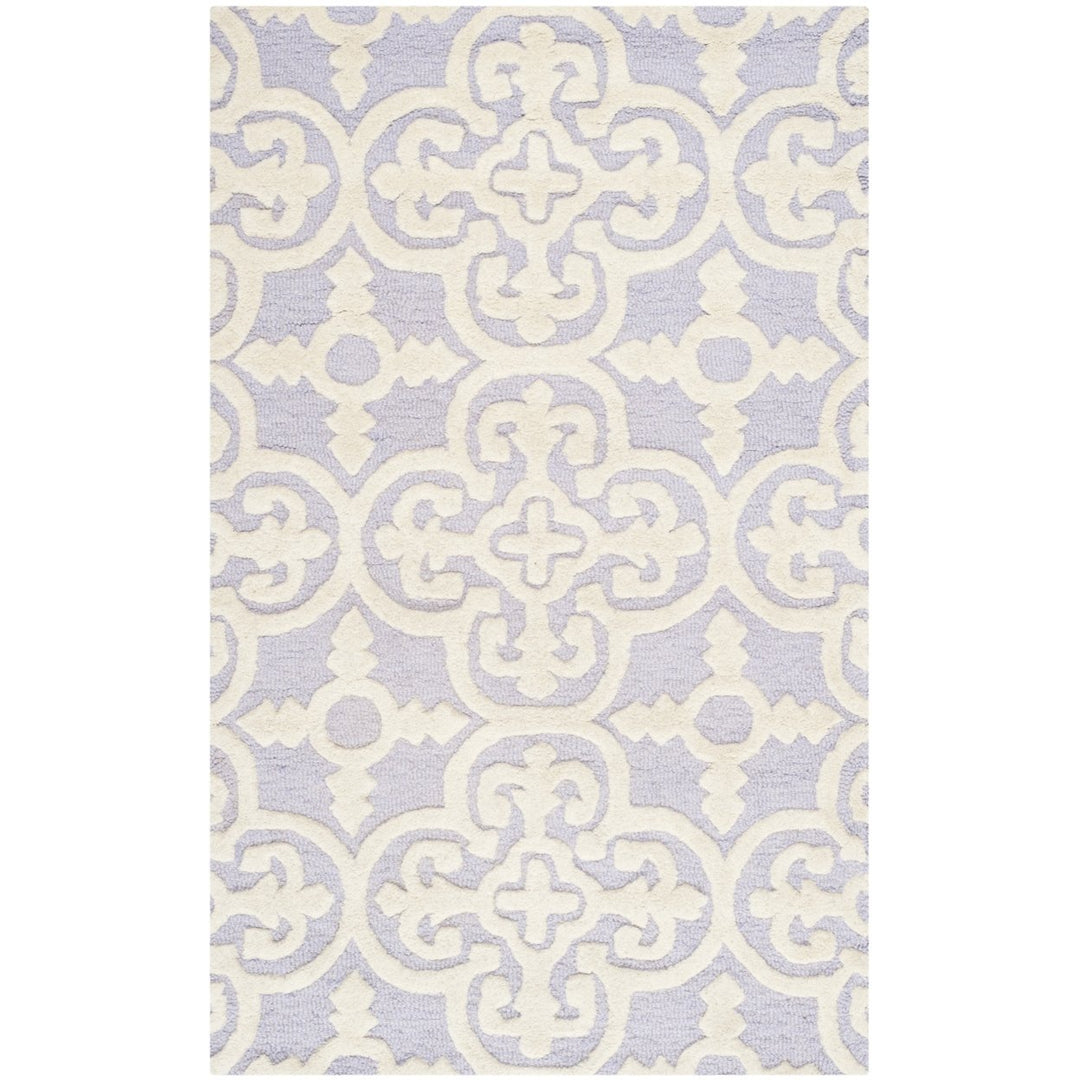 SAFAVIEH Cambridge CAM133C Lavender / Ivory Rug Image 1