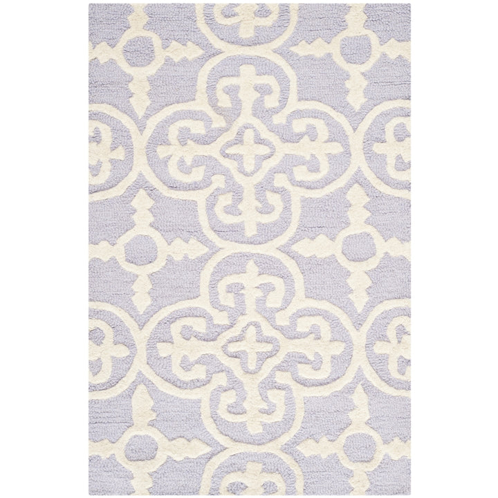 SAFAVIEH Cambridge CAM133C Lavender / Ivory Rug Image 9