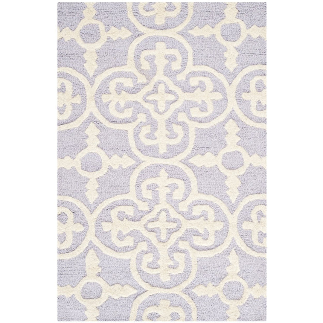 SAFAVIEH Cambridge CAM133C Lavender / Ivory Rug Image 1