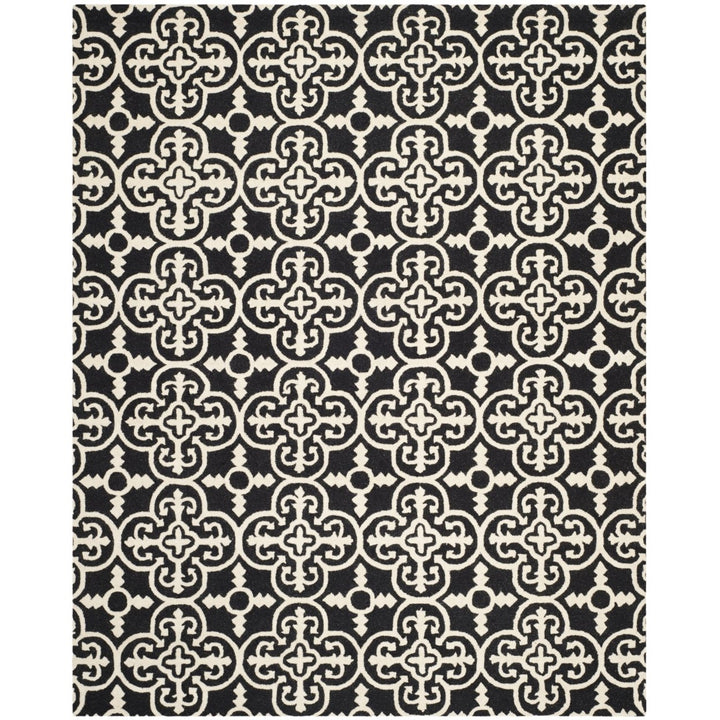 SAFAVIEH Cambridge CAM133E Handmade Black / Ivory Rug Image 1