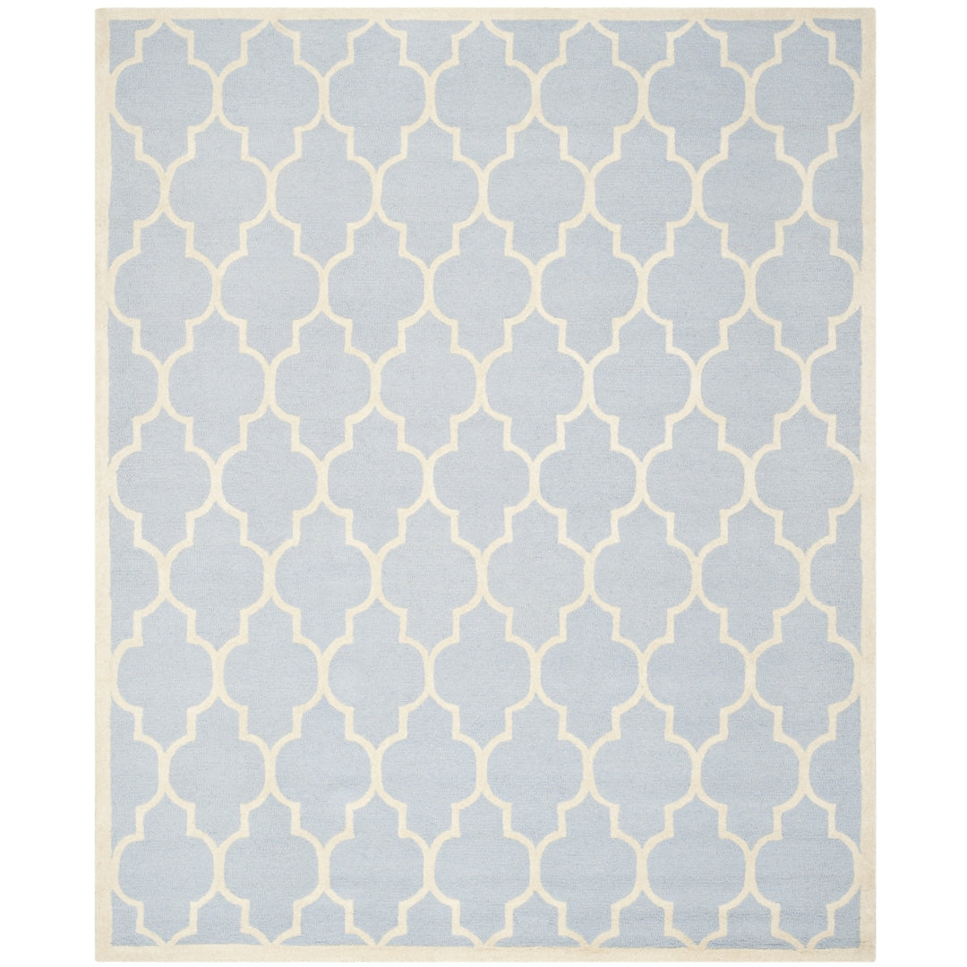 SAFAVIEH CAM134A Cambridge Light Blue / Ivory Image 1