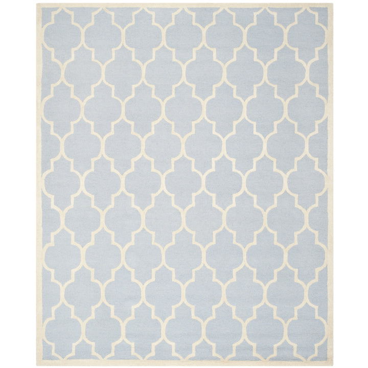 SAFAVIEH CAM134A Cambridge Light Blue / Ivory Image 1