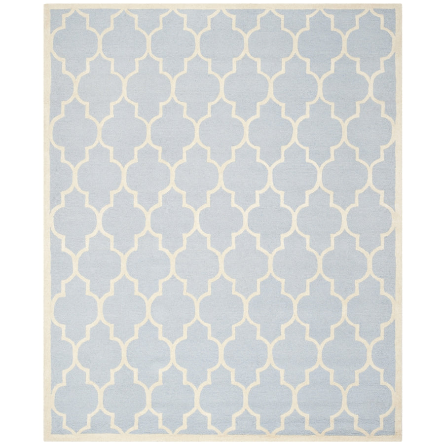 SAFAVIEH CAM134A Cambridge Light Blue / Ivory Image 1