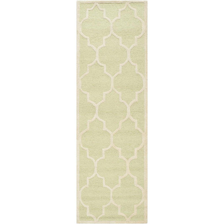 SAFAVIEH Cambridge CAM134B Light Green / Ivory Rug Image 5