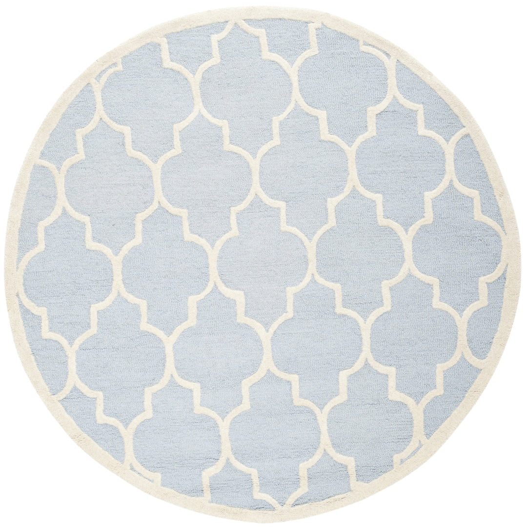 SAFAVIEH CAM134A Cambridge Light Blue / Ivory Image 2