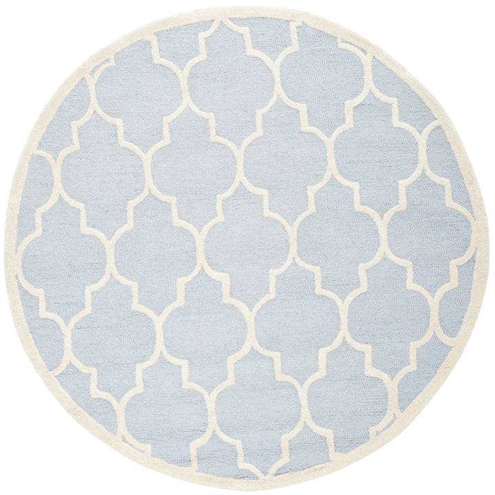 SAFAVIEH CAM134A Cambridge Light Blue / Ivory Image 2