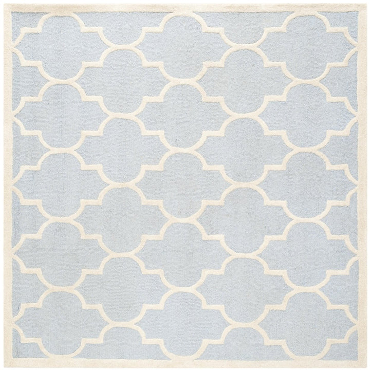 SAFAVIEH CAM134A Cambridge Light Blue / Ivory Image 4