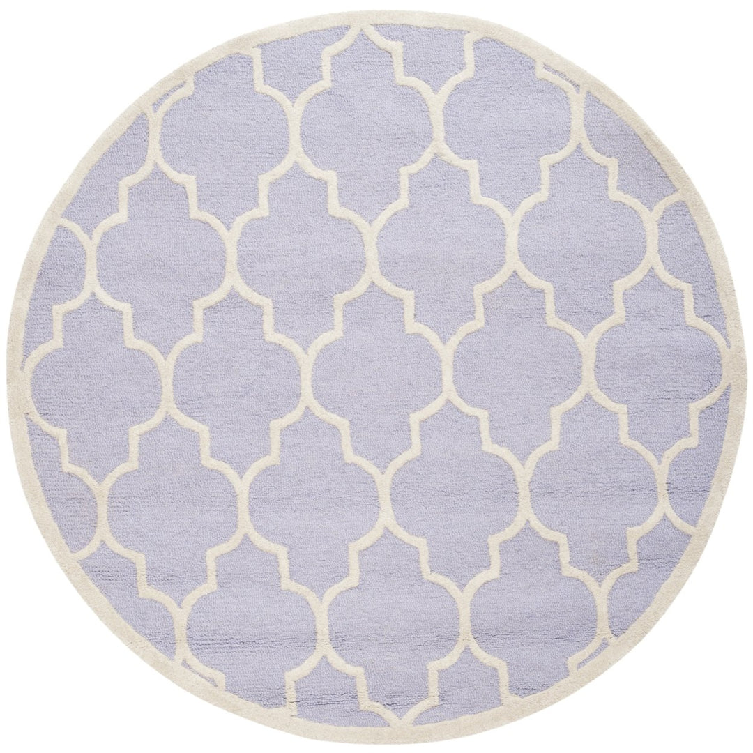 SAFAVIEH Cambridge CAM134C Lavender / Ivory Rug Image 4