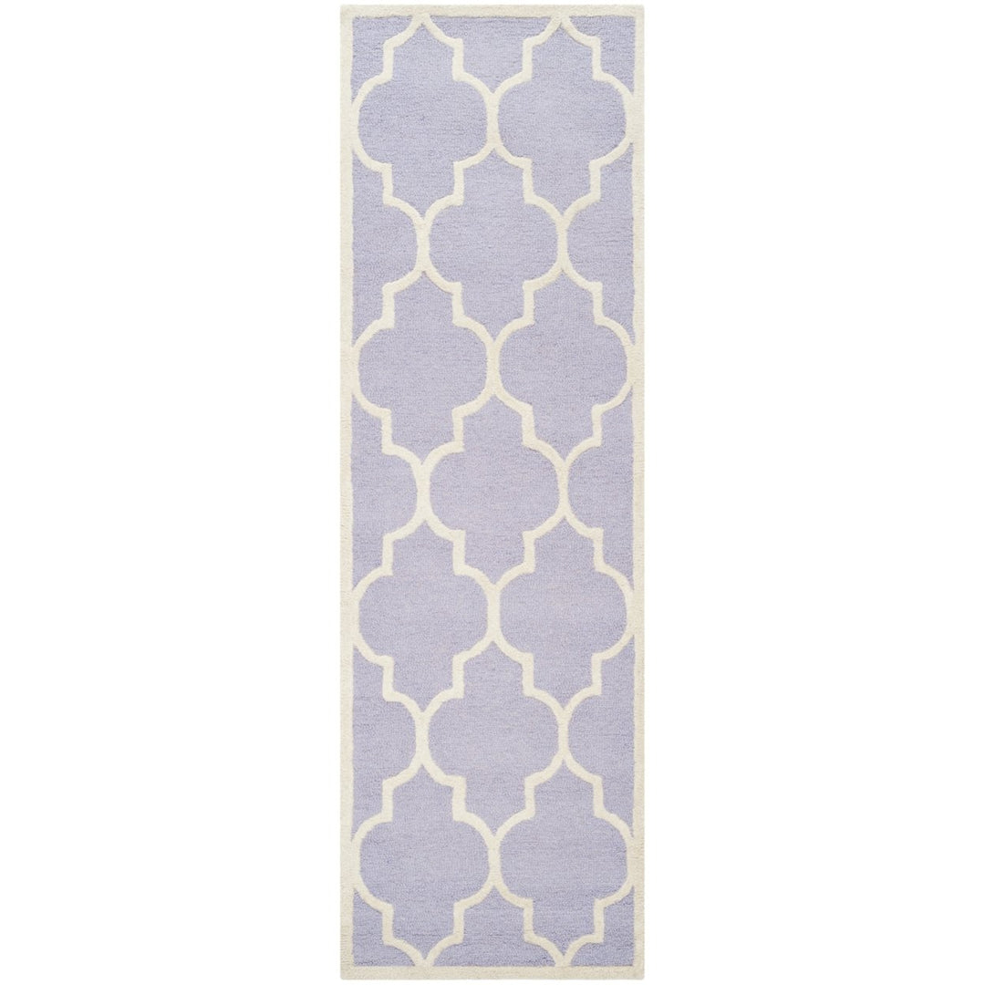 SAFAVIEH Cambridge CAM134C Lavender / Ivory Rug Image 5