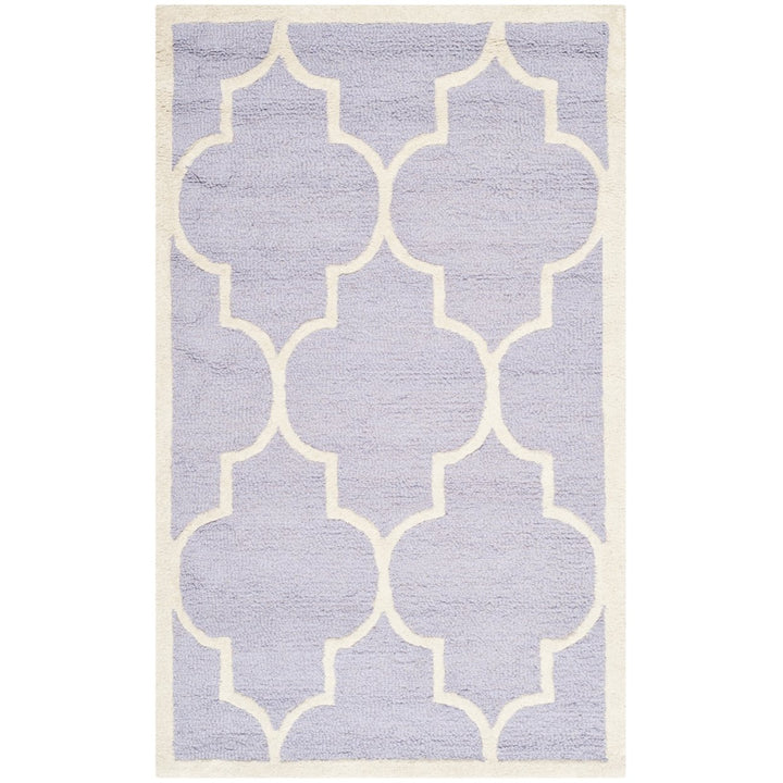 SAFAVIEH Cambridge CAM134C Lavender / Ivory Rug Image 8