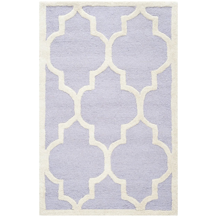 SAFAVIEH Cambridge CAM134C Lavender / Ivory Rug Image 9