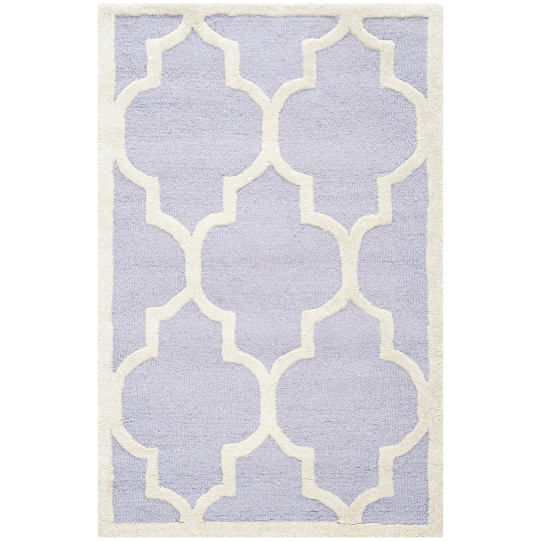 SAFAVIEH Cambridge CAM134C Lavender / Ivory Rug Image 1