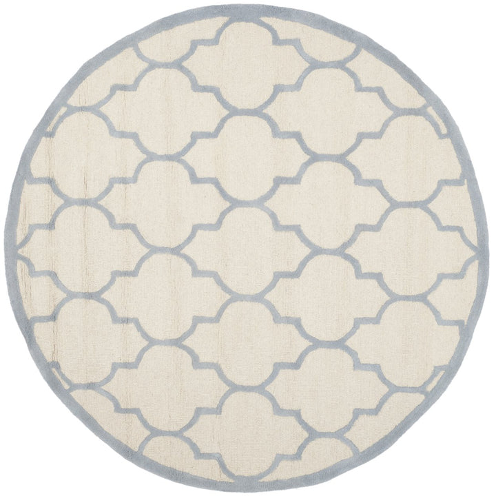 SAFAVIEH Cambridge CAM134F Ivory / Light Blue Rug Image 1