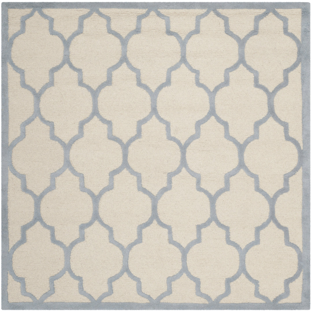 SAFAVIEH Cambridge CAM134F Ivory / Light Blue Rug Image 6