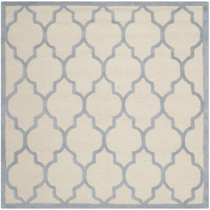 SAFAVIEH Cambridge CAM134F Ivory / Light Blue Rug Image 6