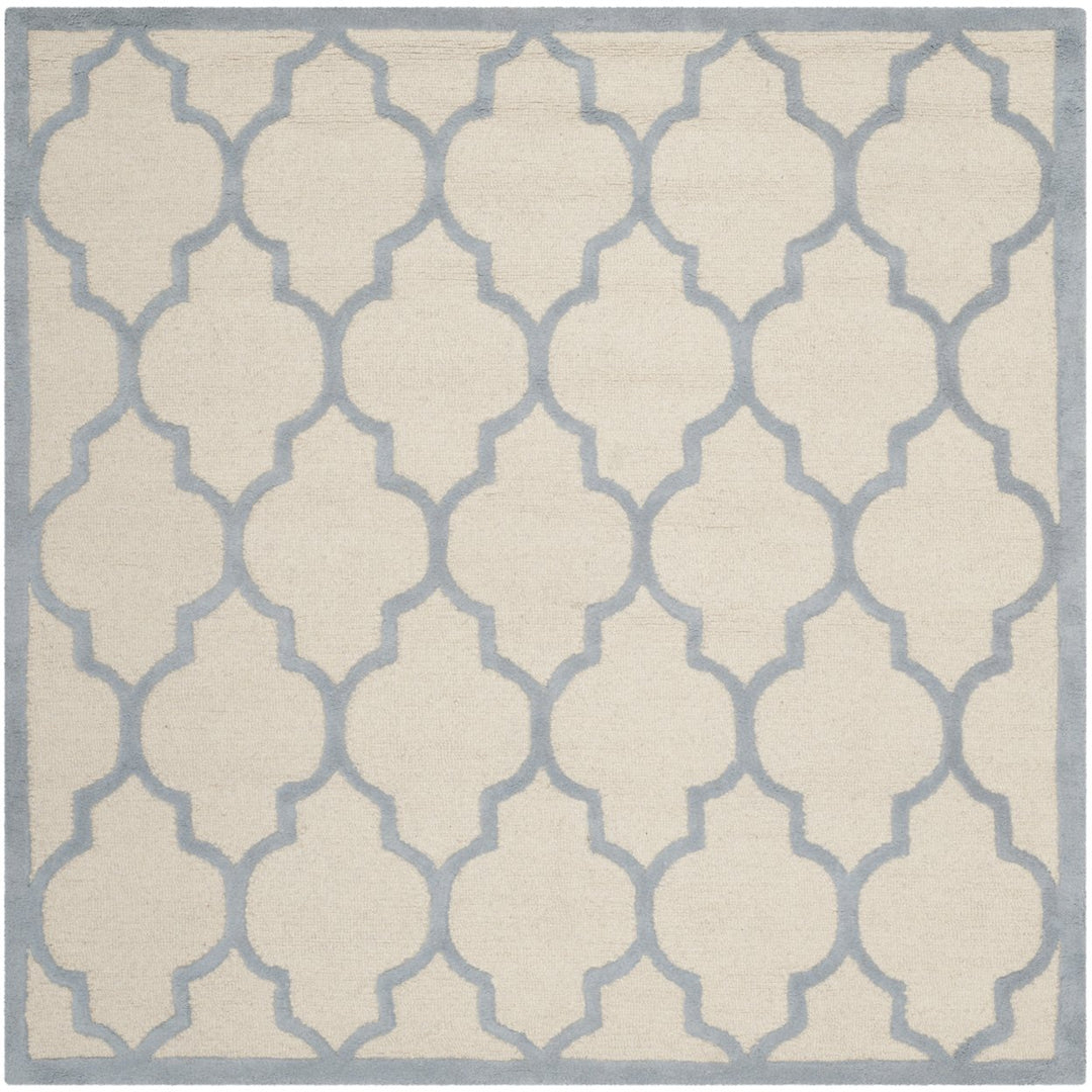 SAFAVIEH Cambridge CAM134F Ivory / Light Blue Rug Image 1