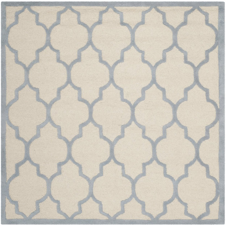 SAFAVIEH Cambridge CAM134F Ivory / Light Blue Rug Image 1