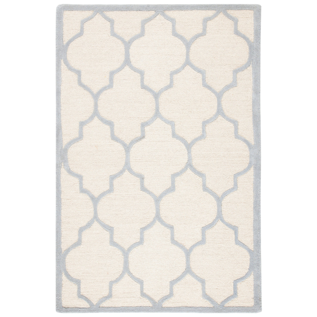 SAFAVIEH Cambridge CAM134F Ivory / Light Blue Rug Image 8