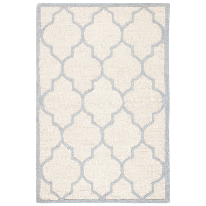 SAFAVIEH Cambridge CAM134F Ivory / Light Blue Rug Image 8