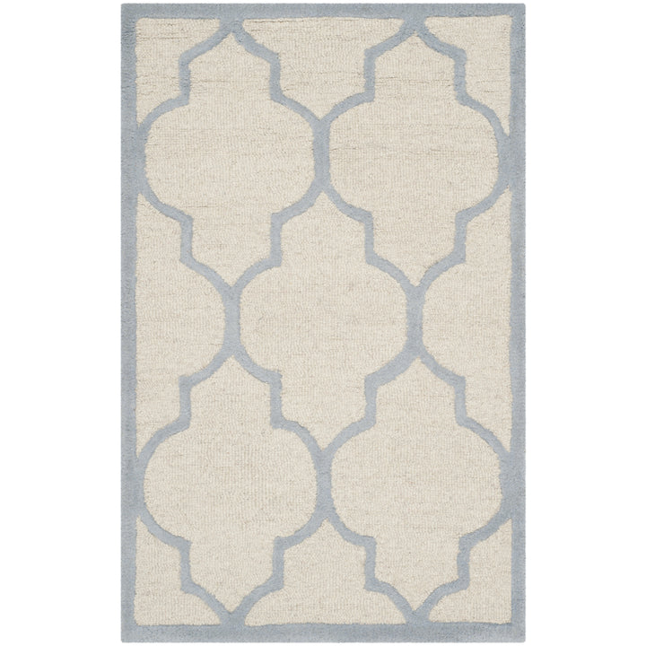 SAFAVIEH Cambridge CAM134F Ivory / Light Blue Rug Image 9