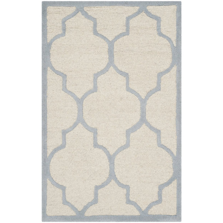 SAFAVIEH Cambridge CAM134F Ivory / Light Blue Rug Image 1