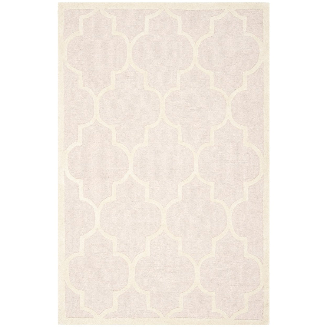 SAFAVIEH Cambridge CAM134M Light Pink / Ivory Rug Image 1