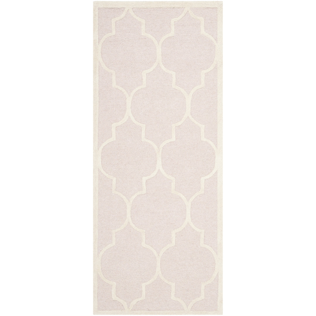 SAFAVIEH Cambridge CAM134M Light Pink / Ivory Rug Image 3