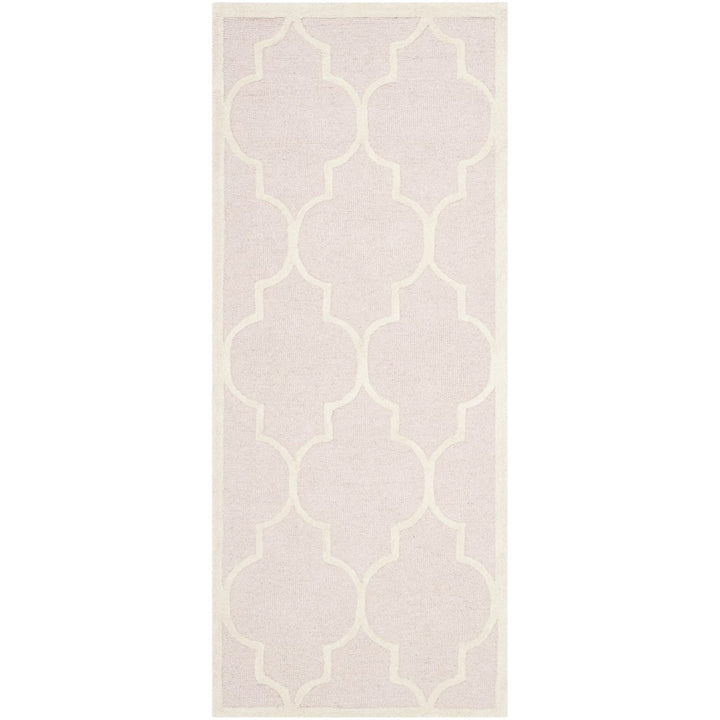 SAFAVIEH Cambridge CAM134M Light Pink / Ivory Rug Image 1