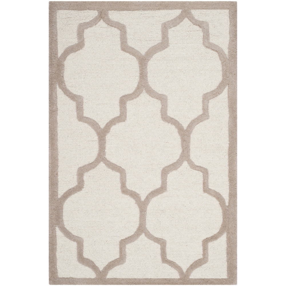 SAFAVIEH Cambridge CAM134P Handmade Ivory / Beige Rug Image 2