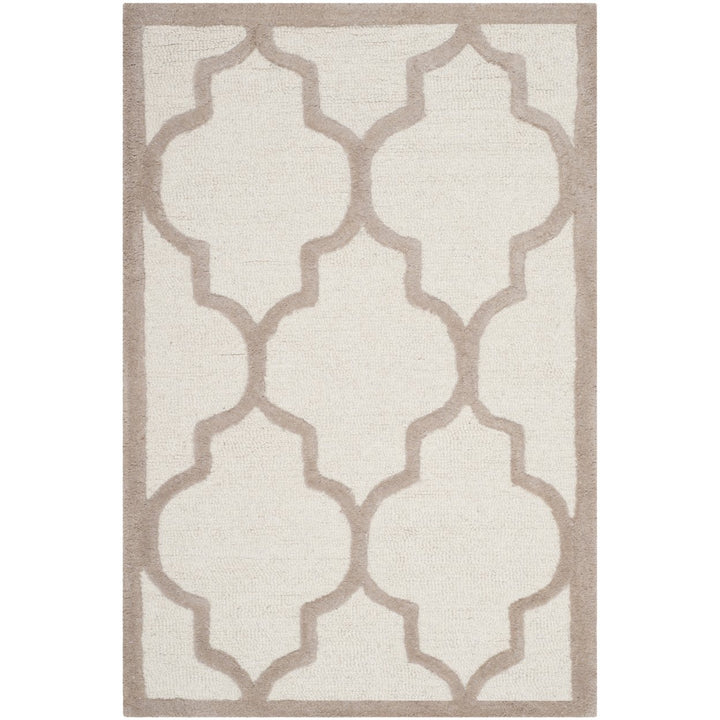 SAFAVIEH Cambridge CAM134P Handmade Ivory / Beige Rug Image 1