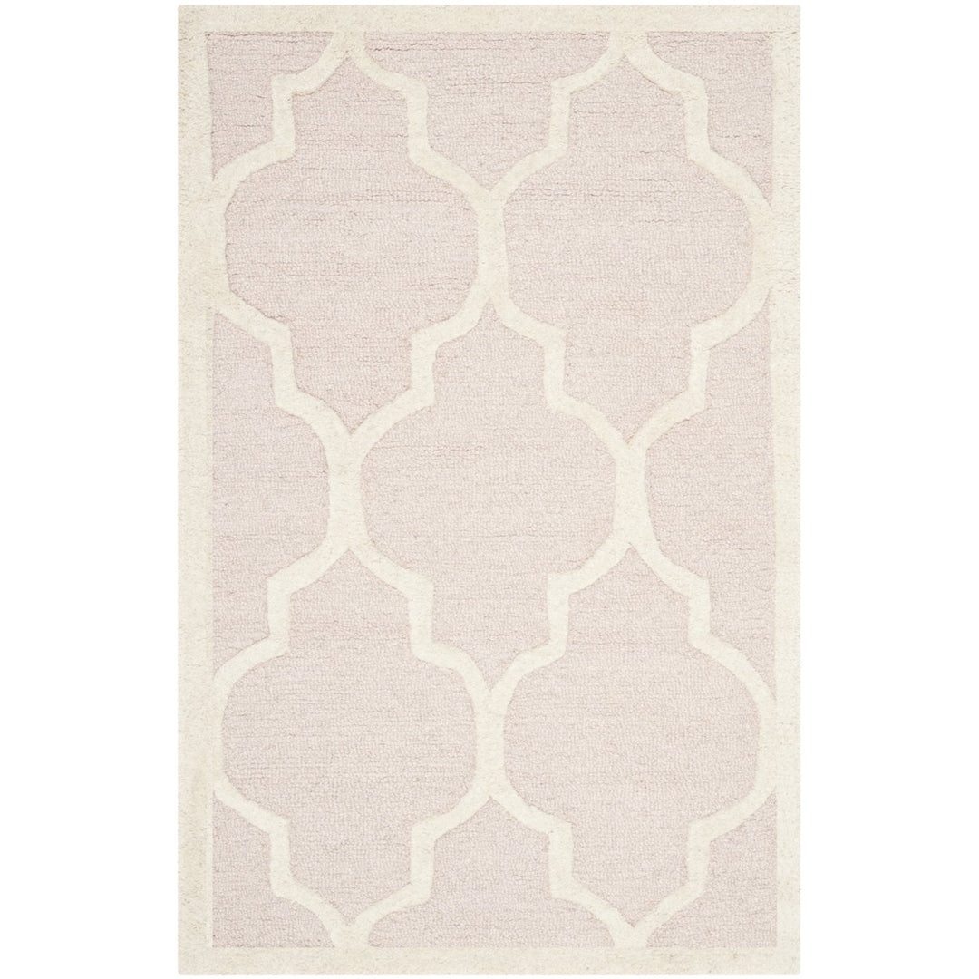 SAFAVIEH Cambridge CAM134M Light Pink / Ivory Rug Image 4