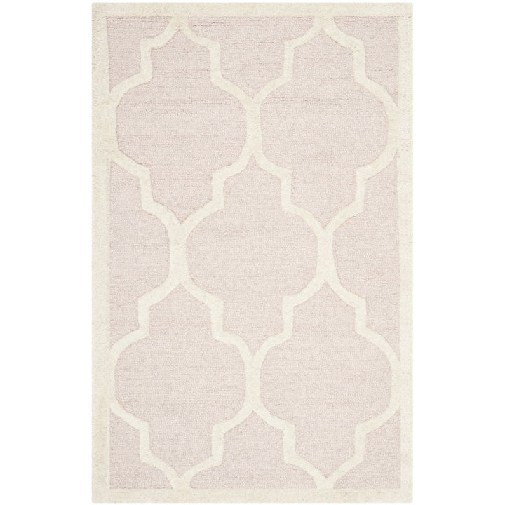 SAFAVIEH Cambridge CAM134M Light Pink / Ivory Rug Image 4