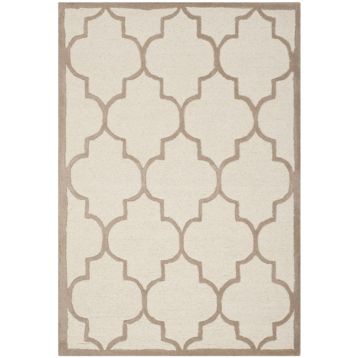 SAFAVIEH Cambridge CAM134P Handmade Ivory / Beige Rug Image 1